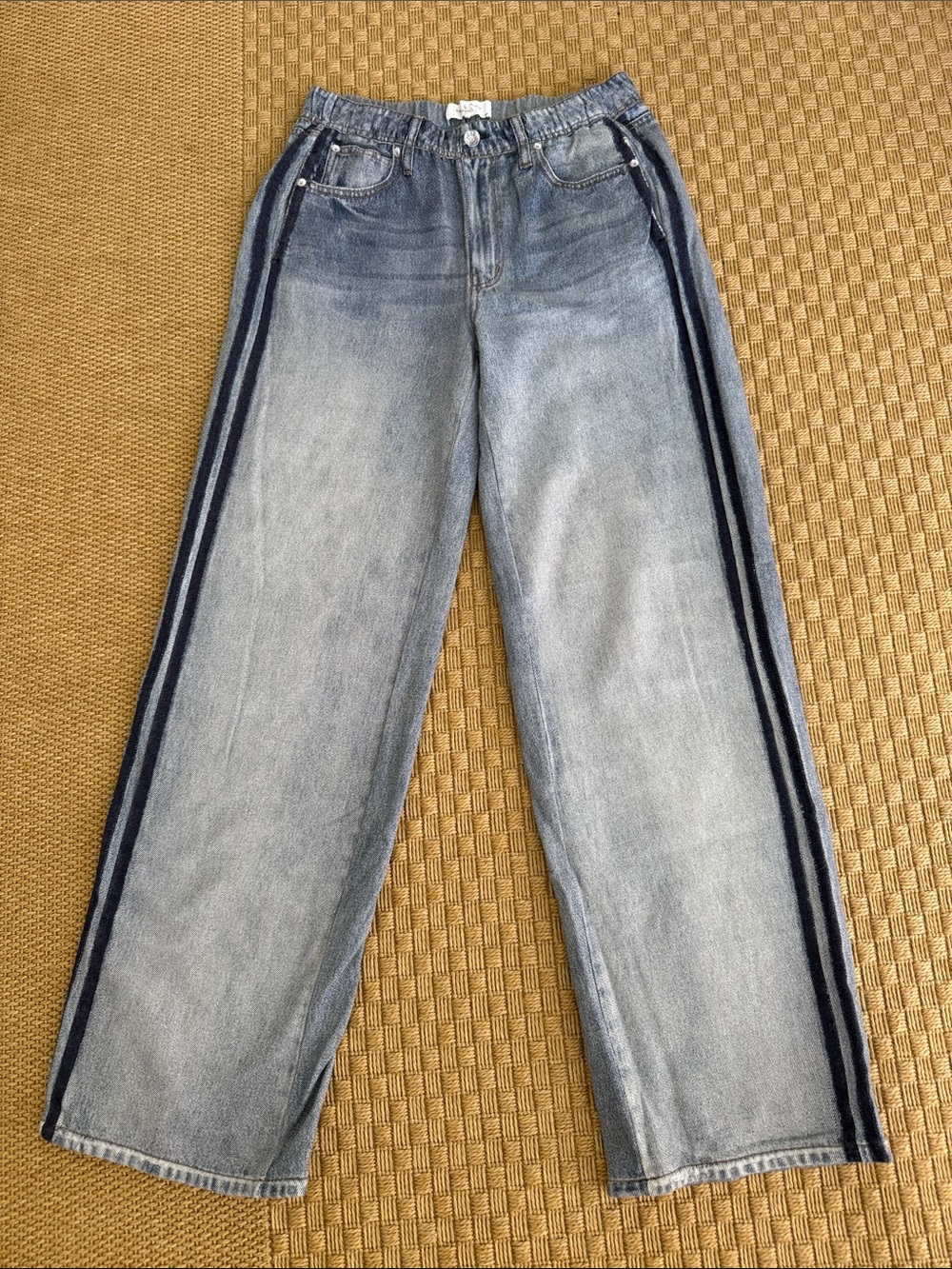 rag & bone Miramar Wide-Leg Track Pants Small